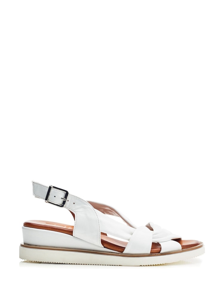 Moda In Pelle Fradel Twist Vamp Wedge Sandals - Image 1 of 4 Moda In Pelle Fradel Twist Vamp Wedge Sandals - Image 1 of 4