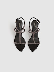 Reiss Julie Embellished Stiletto Sandals - Imagen 3 de 5