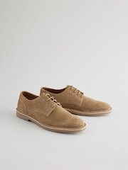 Stone Suede Desert Shoes - Image 2 of 7
