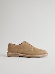 Stone Suede Desert Shoes - Image 3 of 7