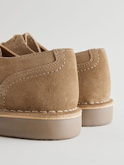 Stone Suede Desert Shoes - Image 6 of 7
