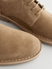 Stone Suede Desert Shoes - Image 7 of 7