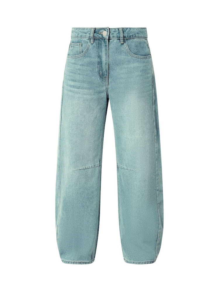PixieGirl Petite Blue Barrel Balloon Leg Jeans - Image 5 of 5 PixieGirl Petite Blue Barrel Balloon Leg Jeans - Image 5 of 5