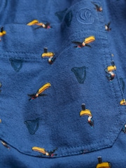 FatFace Navy Guinness Print Pyjama Bottoms - Image 7 of 7
