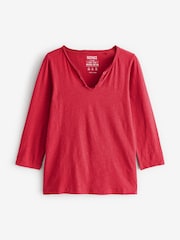 FatFace Red 100% Cotton Porter T-Shirt - Image 1 of 1