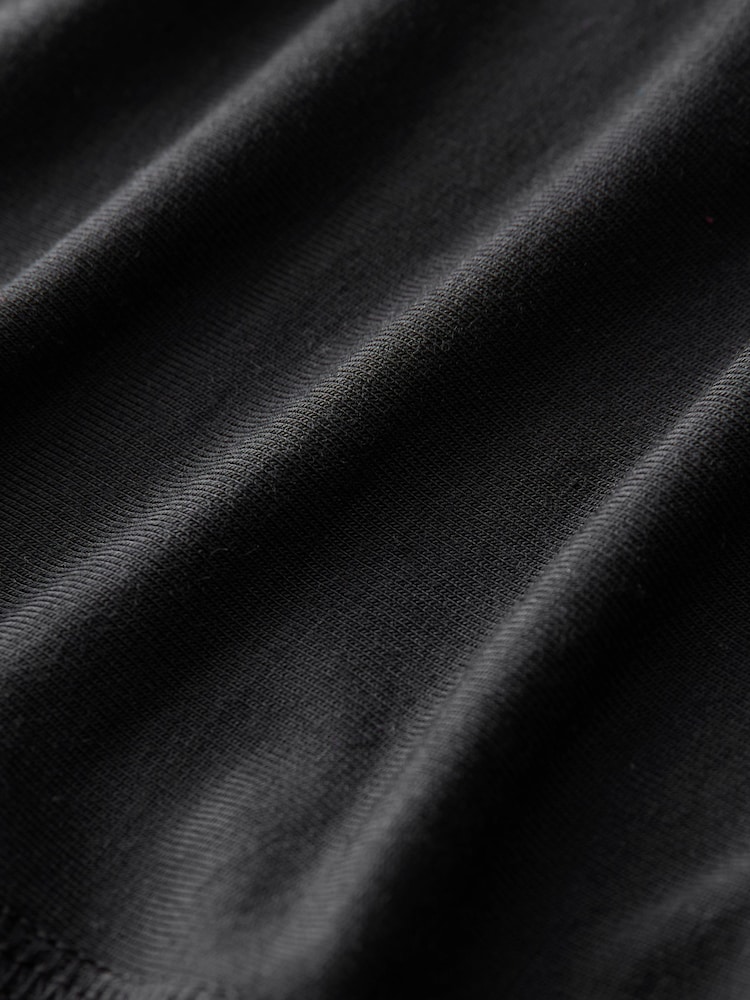 French Connection Black Modal Knot Top - Image 7 of 7