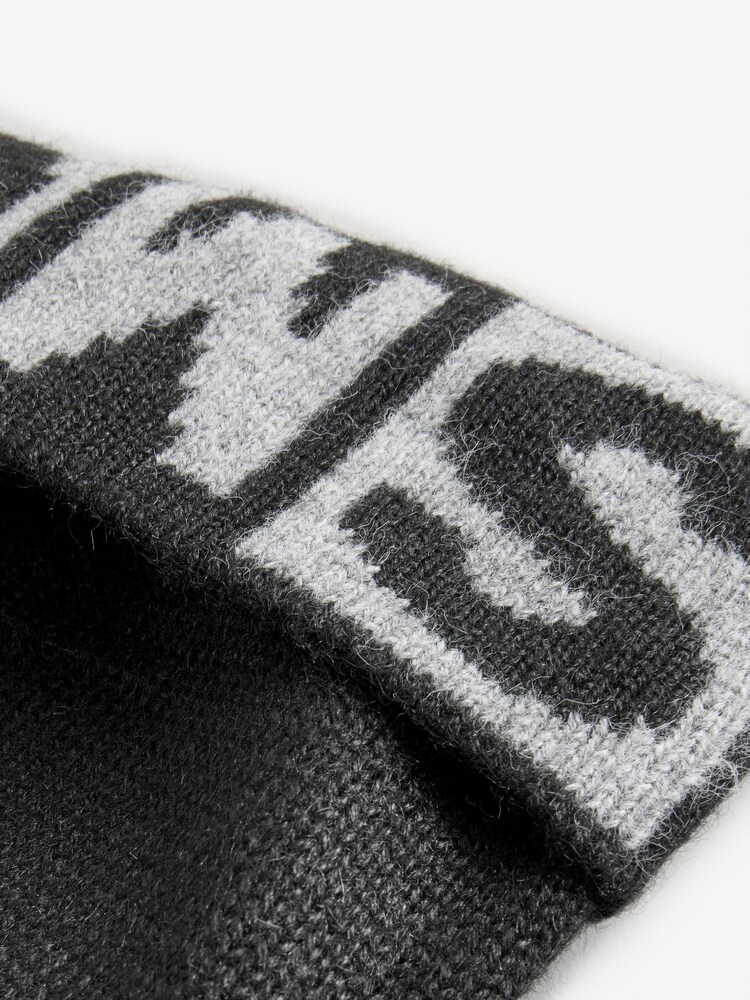 Stella McCartney Kids Logo Black Hat - Image 2 of 3 Stella McCartney Kids Logo Black Hat - Image 2 of 3