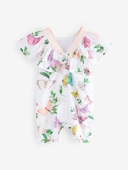Baker by Ted Baker Frill Sleeve Romper - Image 2 of 5