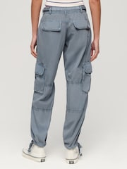 Azul - Superdry Lightweight Beach Cargo Trousers - Imagen 2 de 3