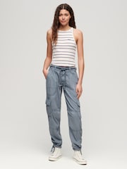 Azul - Superdry Lightweight Beach Cargo Trousers - Imagen 3 de 3