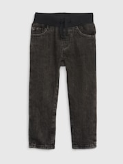 Gap Black Pull On Slim Jeans (6mths-5yrs) - Image 1 of 2