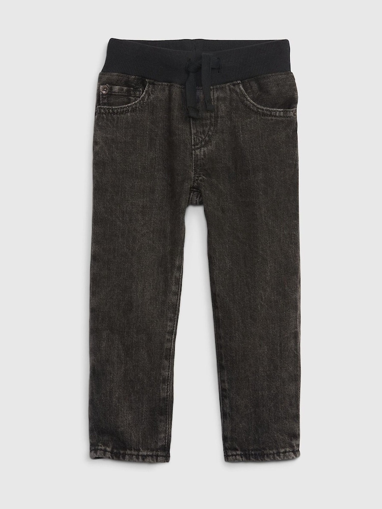 Gap Black Pull On Slim Jeans (6mths-5yrs) - Image 1 of 2