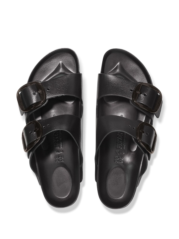 Noir - Sandales Birkenstock Arizona en EVA à grande boucle - Image 3 of 5