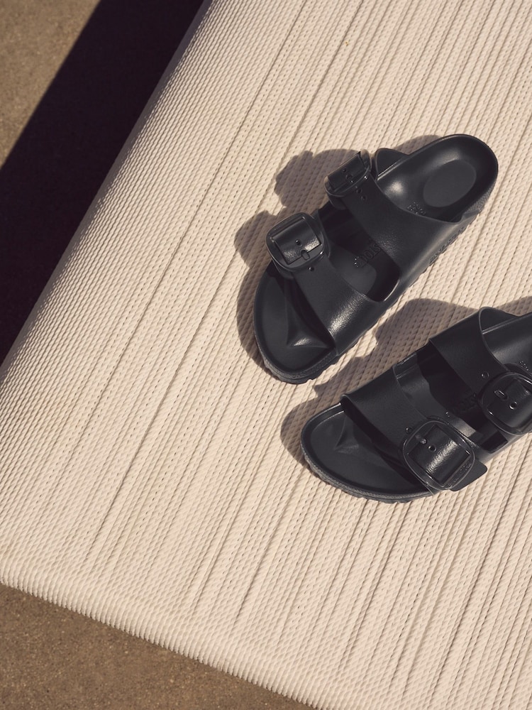 Noir - Sandales Birkenstock Arizona en EVA à grande boucle - Image 4 of 5