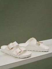 Birkenstock Egg Shell Arizona Big Buckle EVA Sandals - Image 1 of 2