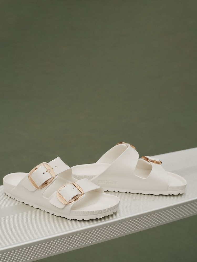 Birkenstock Egg Shell Arizona Big Buckle EVA Sandals - Image 1 of 2