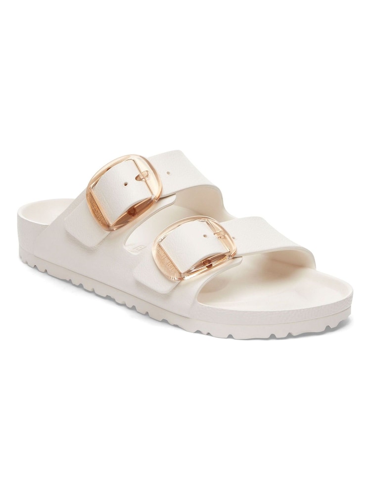 Birkenstock Egg Shell Arizona Big Buckle EVA Sandals - Image 2 of 2
