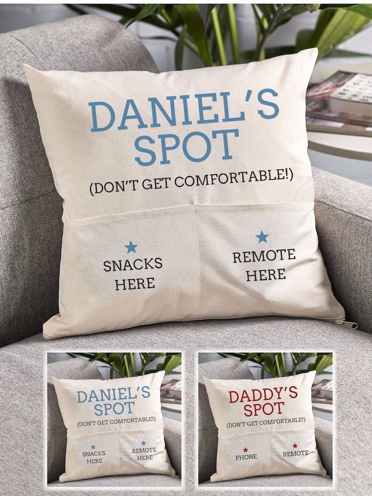 Personalised Pocket Cushion - Image 1 of 4