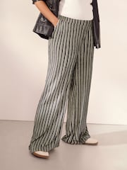 Schwarz/Weiß - Hose mit weitem Bein (Umstandsmode) - Image 2 of 8