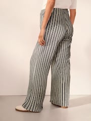 Schwarz/Weiß - Hose mit weitem Bein (Umstandsmode) - Image 3 of 8