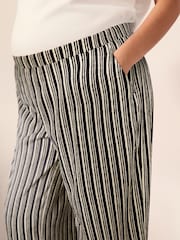 Schwarz/Weiß - Hose mit weitem Bein (Umstandsmode) - Image 4 of 8