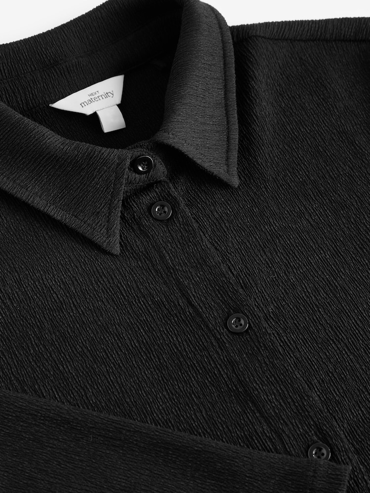 Noir - Chemise de maternité imprimée - Image 9 of 9