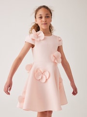 rožnata - Baker by Ted Baker Corsage Scuba obleka - Slika 1 iz 9