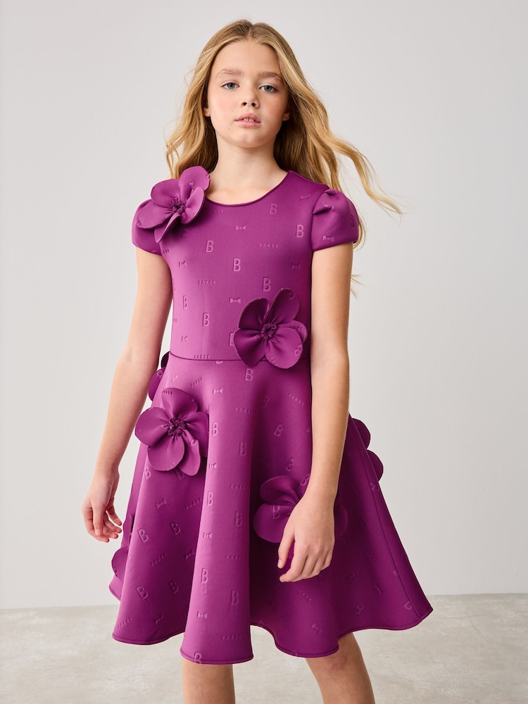 Vijolična - Baker by Ted Baker Corsage Scuba obleka - Slika 1 iz 11