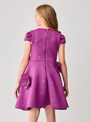 Vijolična - Baker by Ted Baker Corsage Scuba obleka - Slika 3 iz 11
