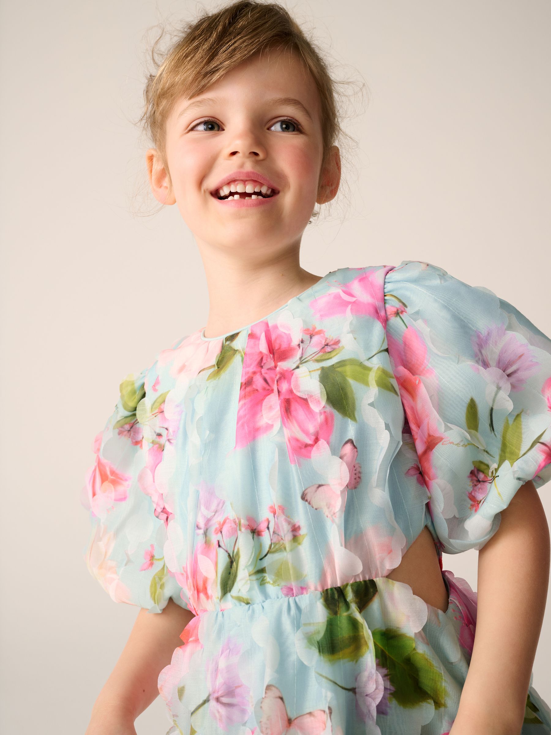 Ted Baker フローラルドレス UK 8 Amazon.com: Ted Baker Ketrina Halterneck Skater Dress White