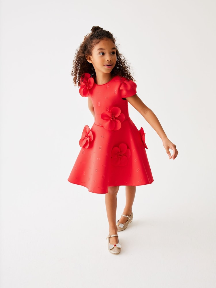Baker by Ted Baker Corsage Scuba Dress - Image 3 of 10