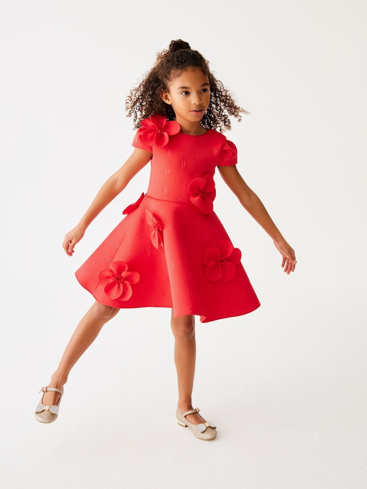 Baker by Ted Baker Corsage Scuba Dress - Image 4 of 10