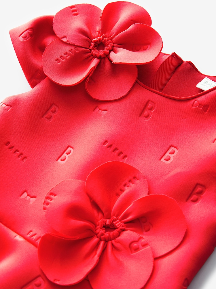 Baker by Ted Baker Corsage Scuba Dress - Image 9 of 10