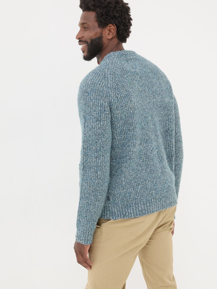 FatFace Sefton Lofty Strickpullover mit Rundhalsausschnitt - Bild 2 von 6 FatFace Sefton Lofty Strickpullover mit Rundhalsausschnitt - Bild 2 von 6