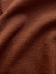 Naranja - Corte amplio - Camiseta de tejido grueso - Imagen 7 de 7
