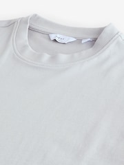 Gris glace - Coupe ample - T-shirt épais - Image 6 of 7