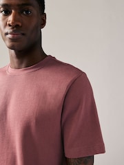 Rosa/Grau/Putty-naturfarben - Reguläre Passform - Schwere T-Shirts im 3er-Pack - Image 5 of 12
