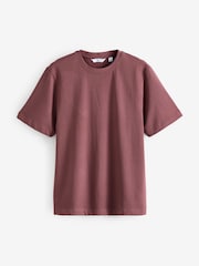 Rosa/Grau/Putty-naturfarben - Reguläre Passform - Schwere T-Shirts im 3er-Pack - Image 9 of 12