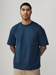 Blau/Ecru/Grün - Bequeme Passform - Schwere T-Shirts im 3er-Pack - Image 2 of 12