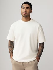 Blau/Ecru/Grün - Bequeme Passform - Schwere T-Shirts im 3er-Pack - Image 4 of 12