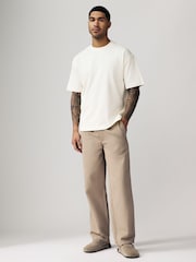 Blau/Ecru/Grün - Bequeme Passform - Schwere T-Shirts im 3er-Pack - Image 5 of 12