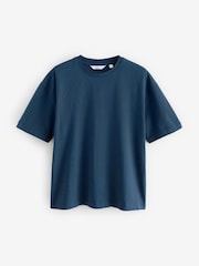 Blau/Ecru/Grün - Bequeme Passform - Schwere T-Shirts im 3er-Pack - Image 8 of 12