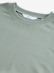 Vert moyen - Ajustement régulier - T-shirt épais - Image 6 de 7