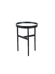 Julian Bowen Black and Mirrored Franki Mirror Glass Table Lamp - Image 2 of 6