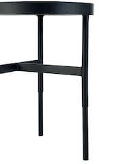 Julian Bowen Black and Mirrored Franki Mirror Glass Table Lamp - Image 5 of 6