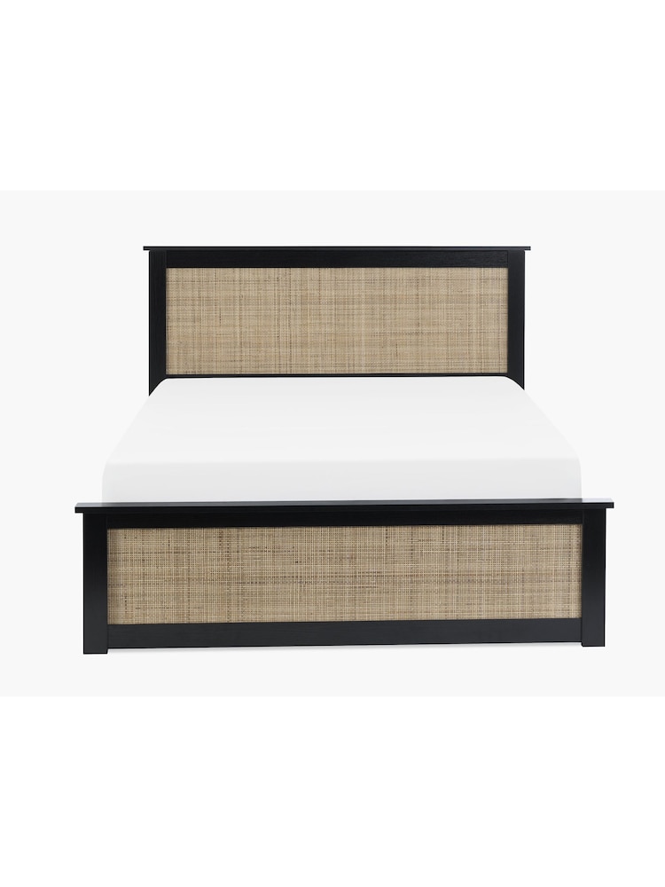 Julian Bowen Black Padstow End Lift Ottoman Storage Bed - Image 2 of 6