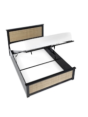 Julian Bowen Black Padstow End Lift Ottoman Storage Bed - Image 3 of 6