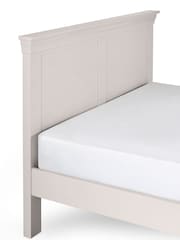 Julian Bowen Light Grey Clermont Bed - Image 4 of 6