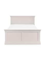 Julian Bowen Light Grey Clermont Bed - Image 6 of 6