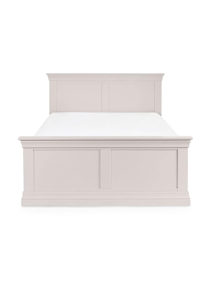 Julian Bowen Light Grey Clermont Bed - Image 6 of 6